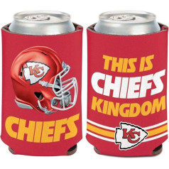 Kansas City Chiefs Kingdom NFL Football Can Cooler