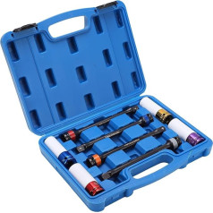 Acouto 8pcs Torsion Stick Set Scratch Secure Hold Antirust Convenient Identification Torsion Limiter Extension Torsion Stick Settorsion LimitingTorsion Socket Settorsion