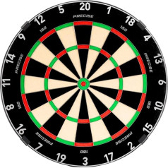 Dartboard Endorphins - Premium Dartboard with One Piece Number Ring - 18 Colours - Dartboard Number Ring - Dart Accessories