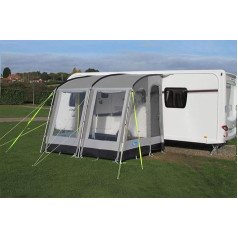 Kampa Rally 260/260 Plus - Grey - Aluminium - Vinyl - Modern - 260 cm x 250 cm - Awning