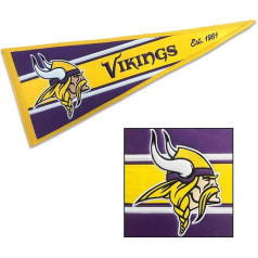 WinCraft Minnesota Vikings Embroidered and Stitched Bunting