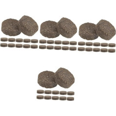 BESPORTBLE Pack of 80 Charcoal Ignition Block Tool Fireplace Barbecue Charcoal Barbecue Wood Lighter for Outdoor Camping Fire Starter Instant Flame Starter Easy Start Program Wax