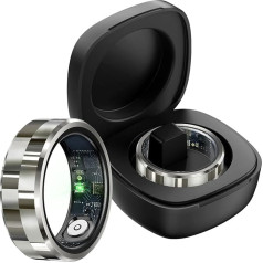 findtime Smart Ring Fitness Ring Smart Rings for Men Women Android iOS Heart Rate Monitor Health Tracker Ring Sleep Analysis Heart Rate Monitor Pedometer Activity Tracker Smart Ring Sports Data