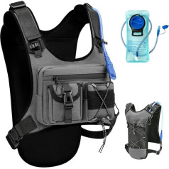 Running Vest Backpack Cycling Hydration Backpack 5L for Women Men Lightweight Hydration Pack for Marathon Trail Racing Jogging Hiking Climbing