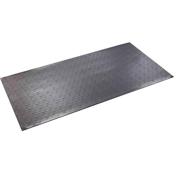 SuperMats Solid P.V.C. Mat for Cardio- Fitness (2.5-Feet x 5-Feet)