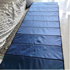 Floor Mattress, Camping Memory Foam Mattress, Portable Mattresses with Carry Bag, Foldable Travel Mattress, Sleeping Pad for Indoor and Outdoor Use