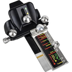 Schleifständer mit Einstellbarem und Schnell Positionierbarer Schärfvorrichtung für die Holzbearbeitung, Meißeln und Hobeln