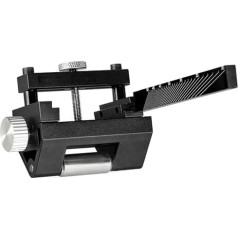 Aluminum Alloy Sharpening Guide Tool Sharpening Holder for Whetstone Wood Chisel Sharpening Device Roll and Kitchen Gadgets (Black)