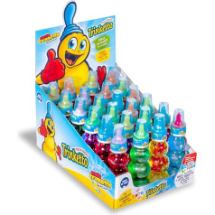 TRINKETTO Strawberry Flavoured Drink, Liquid Sweet, Made in Italy, Gluten-Free, No Dyes, Lactose Free