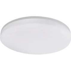 JANTAR LED 24W, plafons ar mikroviļņu kustību detektoru, 2565lm, IP54, 4000K, PC difuzors