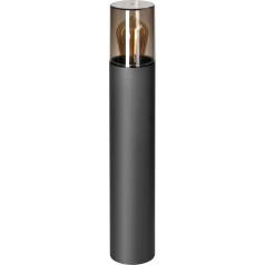 SALVIA dārza gaismeklis stabiņš, E27, maks. 15 W, IP54, 50 cm, pelēks