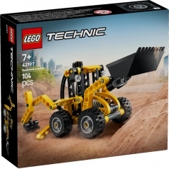 technic 42197 ekskavatora-iekrāvēja