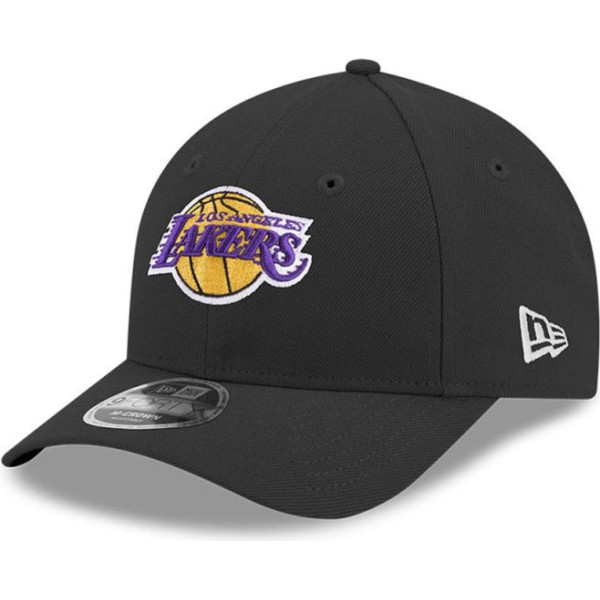 New Era 9FORTY Los Angeles Lakers NBA Team M-Crown Black Snapback Cap - 60755479 / UNIVERSAL