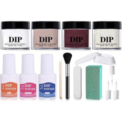 Mehrzweck Liquid Dip Nagelpulver Kollektion Mit Farbbeständigkeit Und Reisefreundlicher Verpackung. Hypoallergenes Nagel Dip Pulver