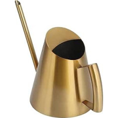 Watering Can Metal, Watering Can Gold Small Watering Can Indoor Plants with Long Spout for Plants Indoor Plant (1500 ml)