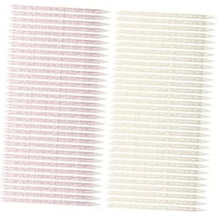 600 Stück Dual Ended Nagelpflege Sticks Robuste Dotting Stifte mit Strass Applikator und Nagelhaut Schieber für Nail Art und Salon Qualität