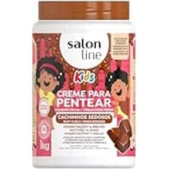 Salon Line Combing Cream Chocolate Children's Nourished Curls 1 kg