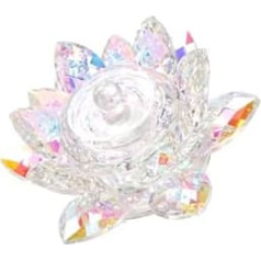 CLISPEED Nagelkunst Kristallbecher Lotusform Großformat Aus Transparentem Acryl Mit Deckel Für Acrylflüssigkeit Maniküre Nagelstudio