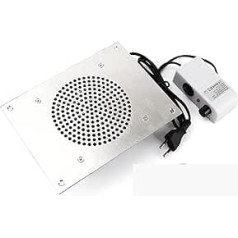 EDEDE Dust Extraction for Nails, Built-in Table Desk Nail Suction Sucker, Nail Polish Collector, Nail Gel Vacuum Remover Device, Manicure Machine for Nail Studio and Home