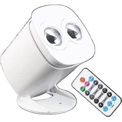 Projector Light, Halloween Hologram Projector RGB LED Projector DJ Disco Light Party Bar Dance Sky Night KTV Room Stage Effect Sunset Lamp USB for Halloween Christmas Holiday