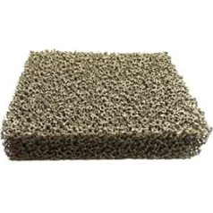 Poröse Schaumstoff-Nickel-Katalysatorelektrode for Superkondensatoren und Lithiumbatterien – Experimentelles Material (1 Stück)(200x200x5mm 110ppi)
