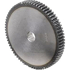 Gear Pinion, 1 Piece 1.5 Module 65/68 Teeth Carbon Steel Spur Gear with Graduated Platform, Power Transmission Spur Gears for Racks, 1.5 Module 68 Teeth (Size : 43 Teeth)