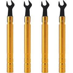 ThreeH 4 Pcs SMA Torque Wrench for RF Plug 1 Nm Electrommunication Coaxial Adapter Converter for Professionals Industry