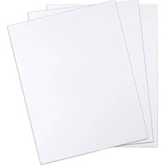 3er-Pack 12 mm dicke weiße PVC-Schaumstoffplatten for Kunsthandwerk(1.2x40x60cm)