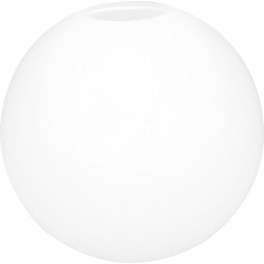 Housoutil Spherical Glass Lampshade 20 cm Round Glass Ball Lampshade Replacement Glass for Interior Lighting Ceiling Light and Pendant Light