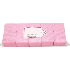 1000 Pieces Lint Free Cloths for Eyelash Extension, Soft Nail Polish Remover, Glue, Lint, Square Cellulose Wipes, Preparation, Finishing, Manicure, Nail Art Wipes
