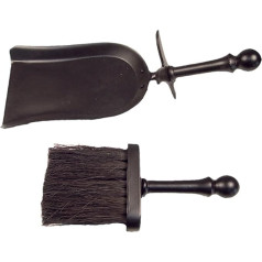 Imex El Zorro 70410 - Set of Brush and Dustpan for Fireplace