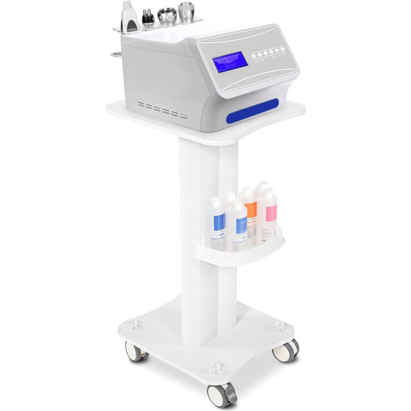 Trolley Portable Medical Trolley with Storage Compartment & Brake Wheel Device Trolley Hairdressing Trolley Cosmetic Trolley Work Trolley Salon Trolley for Beauty Instrument Medical
