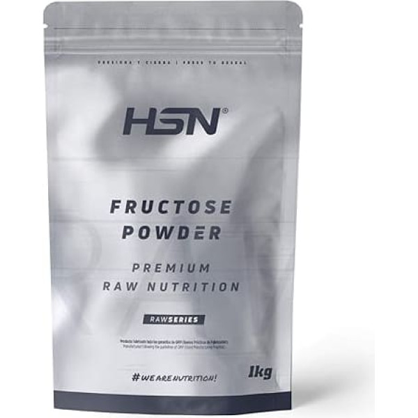 HSN - Fructose | Low Glycemic Index Carbohydrate | Perfect for Sports | Ideal as a Sweetener | Vegan, Lactose Free, in Powder Form, Tasteless, 1 kg