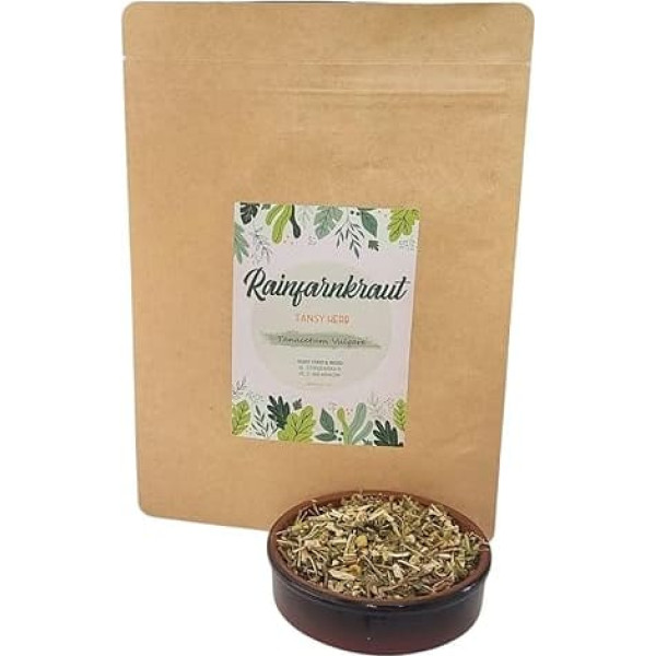 IGART FOOD&WOOD Tansy Herb, Tanacetum Vulgare, Tansy Herb, Tansy Herb, Cut and Dried, 1A Quality, 100 g