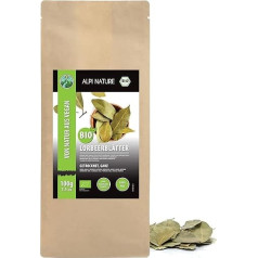 Alpi Nature Laurel Leaves Dried Organic 100 g, Organic Bay Leaves Whole Laurel Leaves Spice