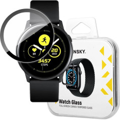 Hibrīda aizsargstikls Samsung Galaxy Watch Active melns