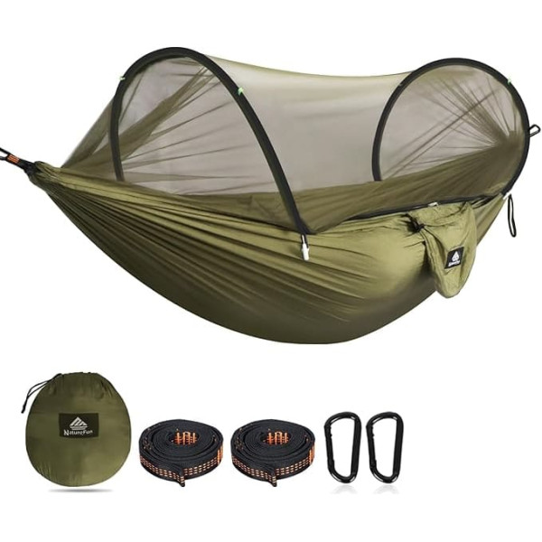 NATUREFUN Ultralight Travel Camping Hammock
