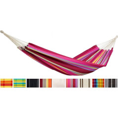 Amazonas AZ-101816 Barbados hammock load capacity 200 kg lying surface 230 cm x 150 cm, 360 cm
