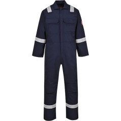 Portwest BIZ5NARXS Bizweld Iona Coverall, Regular, Size: X-Small, Navy