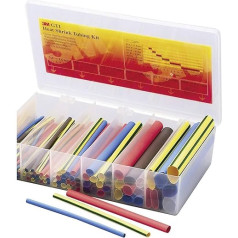 3 M Gtiboxs GTI Heat Shrink Shrinking Hose Assembly Box 1.6 mm to 19 mm, 150 mm, black