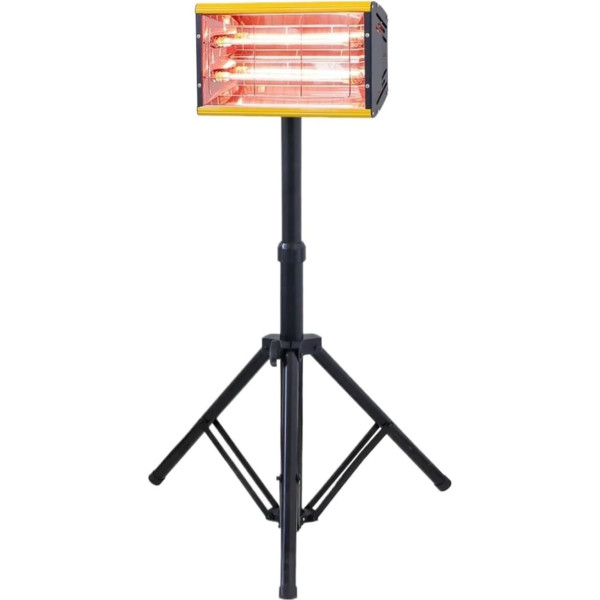 Infrared Heat Lamp 2000 W Infrared Paint Lamp for Paint Dryer, Short Wave with Holder for Drying Car Paint