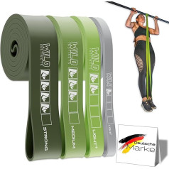 Premium Resistance Bands Strength Training / Pull Up Band for Pull-Ups, Fitness Bands Set/Resistance Bands Set/Elastic Band Sport for Crossfit & Stretching + Bag + Training App