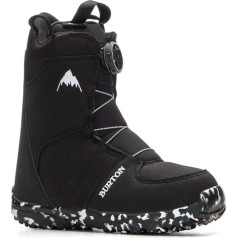 Burton Grom BOA Snowboard Boots Kid's Sz 2K Black