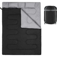 Sleeping Bags for Adults 2 Person Extra Large Sleeping Bag for Camping Summer Winter Sports Outdoor Travel Men Women