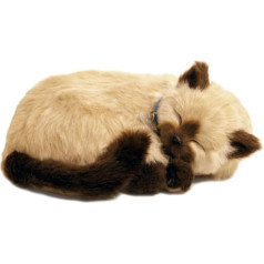 The Original Breathing Pet Siamese Kitten New Huggable Soft Version Plush Toy Gift Bundle