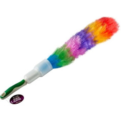 Static Duster with Protective Cover, Dust Cleaner, Dust Remover, Static Feather Duster Bendable Reusable Washable Household Cleaning Duster, Assorted Colors (1 Piece)