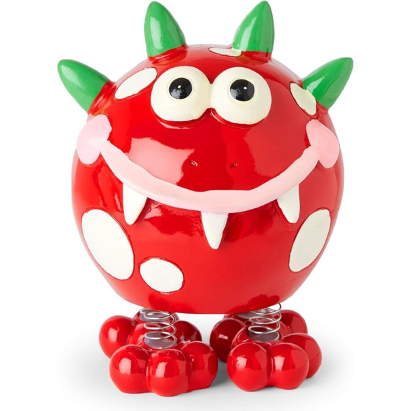Mousehouse Gifts Red Monster Piggy Bank Money Box for Kids or Adults Boy Girls