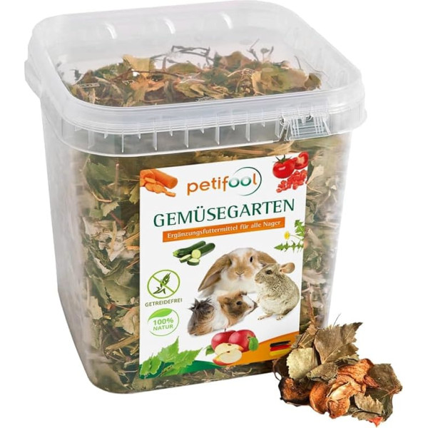 petifool Gemüsegarten (vegetable garden) rodent feed, 530 g