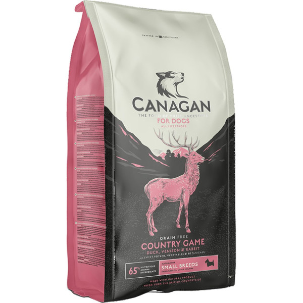 Canagan sausā barība suņiem lauku medījums (s) 2kg