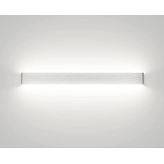 Klighten Wall Light Indoor LED 91 cm Natural White 4000 K 30 W Modern Up Down Wall Lighting Wall Light for Bedroom Living Room Hallway Stairs Silver